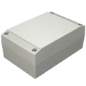 Rose Aluform Series Grey Lid Die Cast Aluminium Enclosure IP66 IK09 120 mm x 120 mm x 80 mm IP66