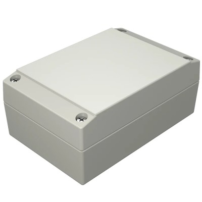 Rose Aluform Series Grey Lid Die Cast Aluminium Enclosure IP66 IK09 120 mm x 120 mm x 80 mm IP66