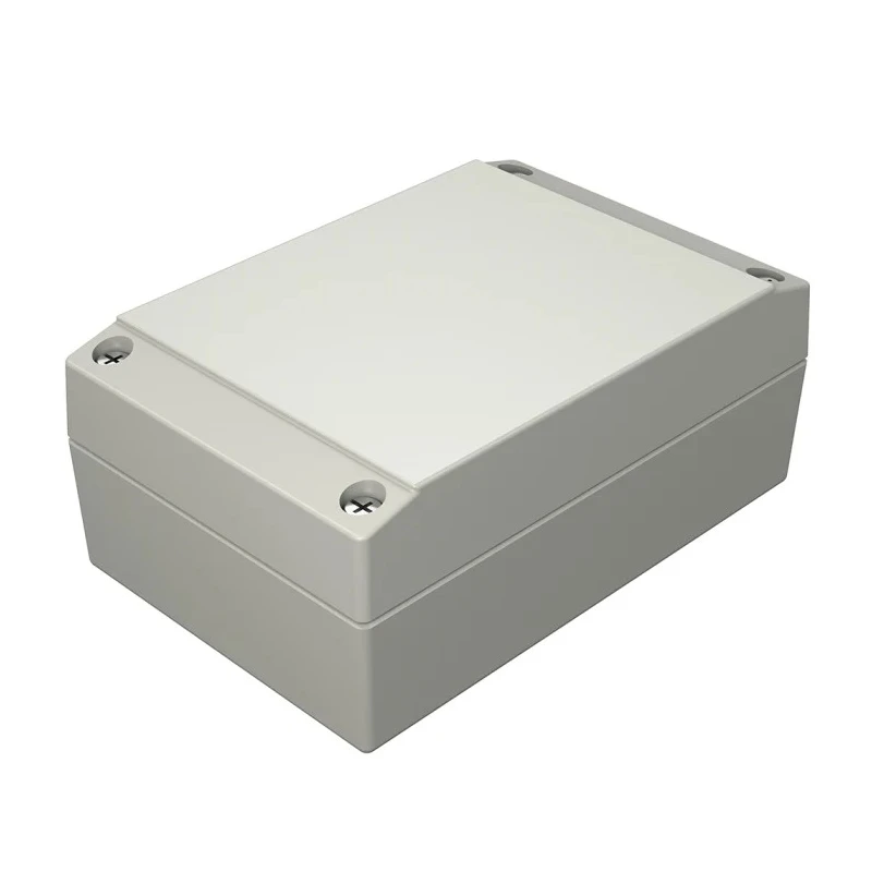 Rose Aluform Series Grey Lid Die Cast Aluminium Enclosure IP66 IK09 120 mm x 120 mm x 80 mm IP66
