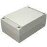 Rose Aluform Series Grey Lid Die Cast Aluminium Enclosure IP66 IK09 120 mm x 120 mm x 80 mm IP66