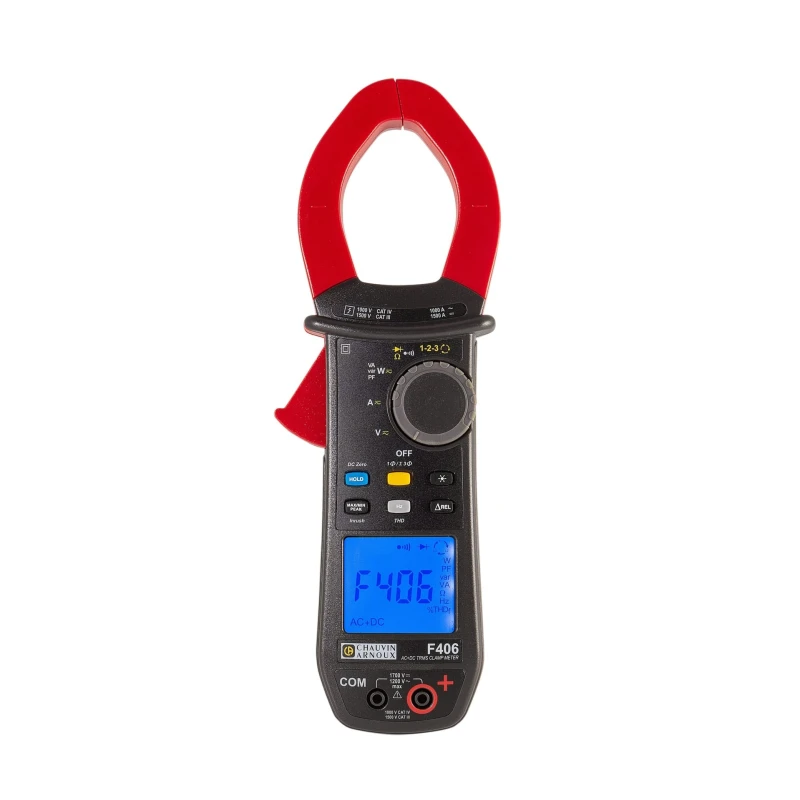 Chauvin Arnoux AC/DC Clamp Meter F405, 1500 A dc, 1700 V dc, CAT IV, CAT III P01120946