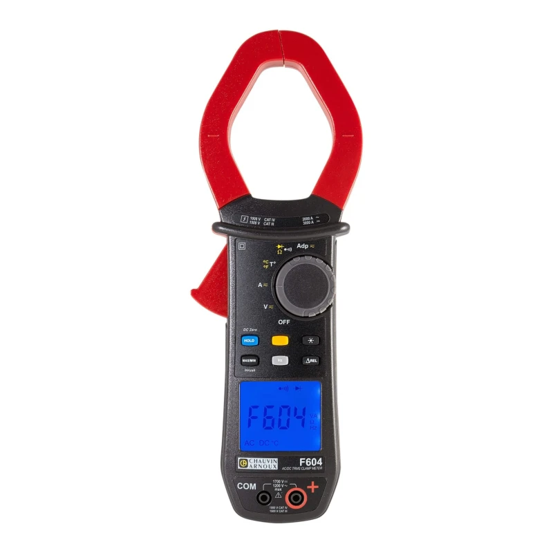 Chauvin Arnoux Clamp Meter AC/DC True RMS 3000 A dc 1400 V dc CAT III CAT IV F603 P01120964