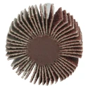 3M Aluminium Oxide Abrasive Wheel Flap Wheel, 30 mm Diameter, 15 mm Face Width, P60 Grit, Series 339 FC110075528