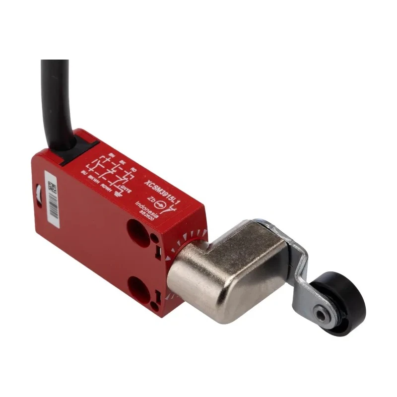 Telemecanique Sensors XCSM Series Roller Lever Limit Switch, 1 NO/2 NC Contact Configuration, IP68/IP67/IP66 XCSM3915L1