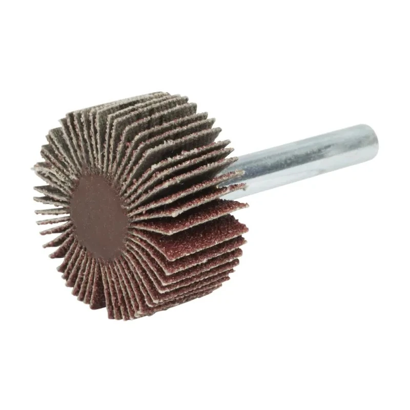 3M Aluminium Oxide Abrasive Wheel Flap Wheel, 30 mm Diameter, 15 mm Face Width, P60 Grit, Series 339 FC110075528