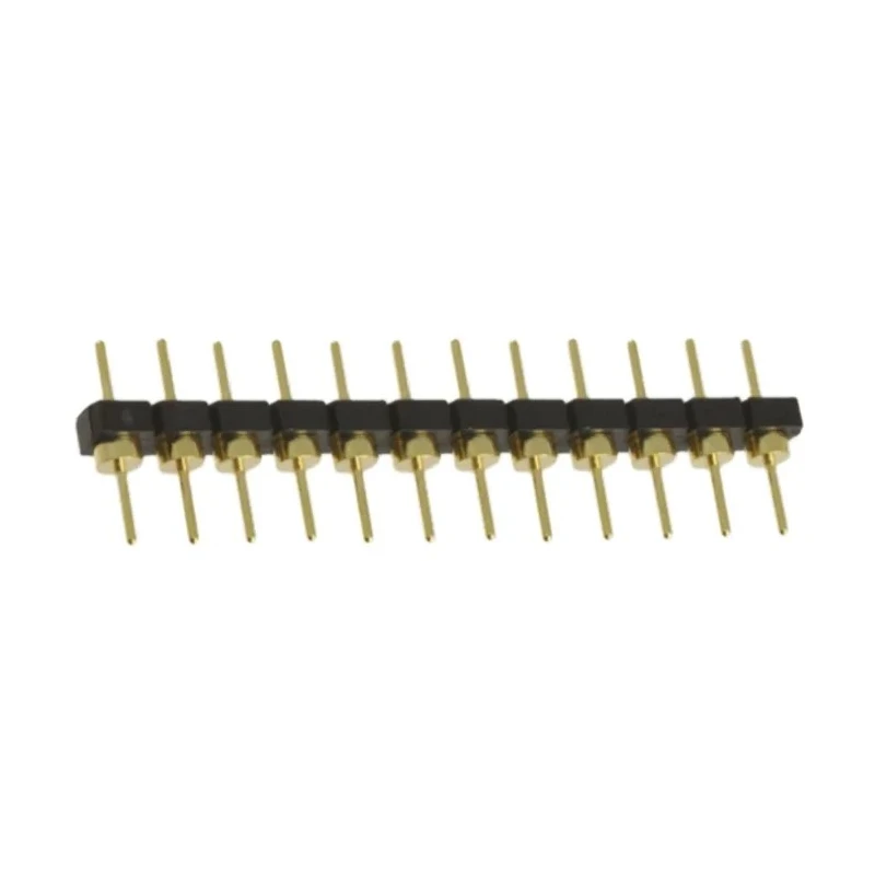 Samtec BBL Series Straight Through Hole Pin Header 12 Contacts 2.54 mm Pitch 1 Row Unshrouded BBL-112-G-F