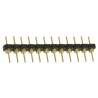 Samtec BBL Series Straight Through Hole Pin Header 12 Contacts 2.54 mm Pitch 1 Row Unshrouded BBL-112-G-F
