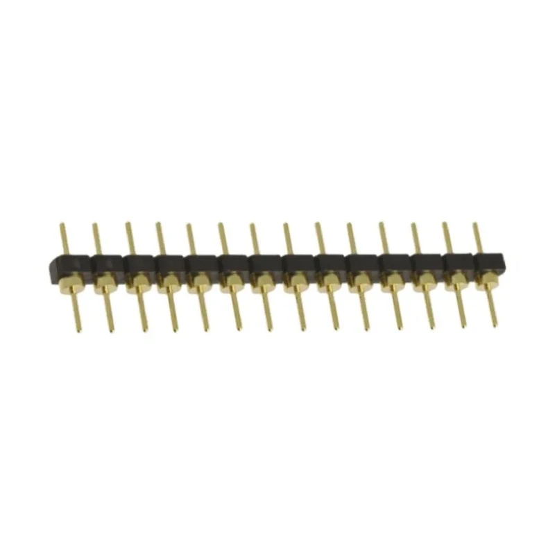 Samtec BBL Series Straight Through Hole Pin Header 14 Contacts 2.54 mm Pitch 1 Row Unshrouded BBL-114-G-E