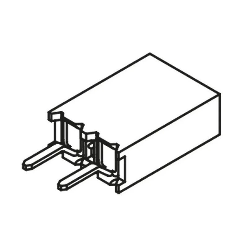 Samtec BCS Series Straight Through Hole PCB Socket, 2-Contact, 1 Row, 2.54 mm Pitch, 475 V, 4.6 A Current BCS-102-L-S-TE