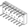 Samtec PCB Socket 8-Contact, 1 Row, 2.54 mm Pitch Right Angle Through Hole BCS-108-L-S-HE