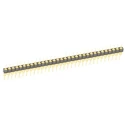 Samtec BBS Series 32 Contact Straight Through Hole Pin Header 2.54mm Pitch 1 Row Unshrouded BBS-132-G-A