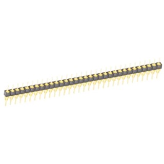 Samtec BBS Series 32 Contact Straight Through Hole Pin Header 2.54mm Pitch 1 Row Unshrouded BBS-132-G-A