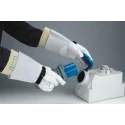 Polyco Healthline Grey Leather Electricians Gloves Size 8 Uncoated Coating REPRO/08NB
