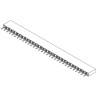 Samtec BCS Series 32-Contact, 1 Row Straight Through Hole PCB Socket, 2.54 mm Pitch, 475V, 4.6A BCS-132-L-S-TE