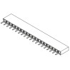 Samtec BCS Series Straight Through Hole PCB Socket 20-Contact 1 Row 2.54 mm Pitch Solder BCS-120-L-S-TE