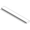 Samtec BCS Series Straight Through Hole PCB Socket 24-Contact 1 Row 2.54 mm Pitch Solder BCS-124-L-S-TE