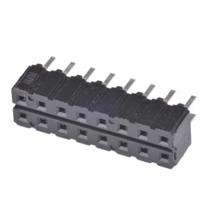 Samtec CES Series Straight Through Hole PCB Socket 16-Contact 2 Row 2.54 mm Pitch CES-108-01-T-D
