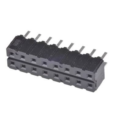 Samtec CES Series Straight Through Hole PCB Socket 16-Contact 2 Row 2.54 mm Pitch CES-108-01-T-D
