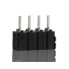Samtec CES Series 4-Contact Straight Through Hole PCB Socket 2.54 mm Pitch, 5.5A Current CES-104-01-T-S