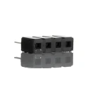 Samtec CES Series 4-Contact Straight Through Hole PCB Socket 2.54 mm Pitch, 5.5A Current CES-104-01-T-S