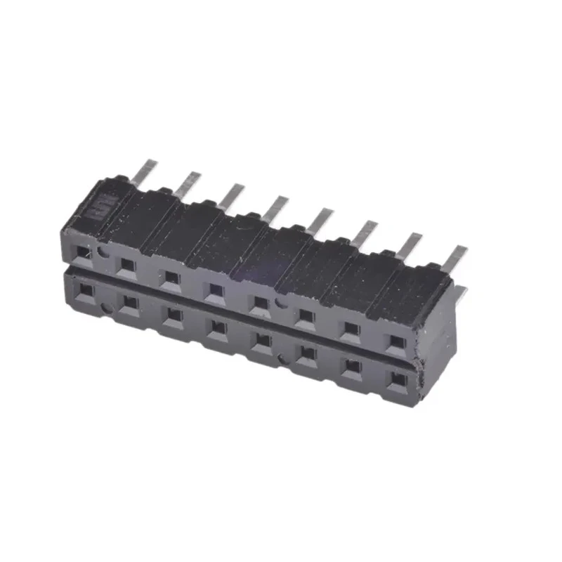 Samtec CES Series Straight Through Hole PCB Socket 16-Contact 2 Row 2.54 mm Pitch CES-108-01-T-D