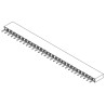 Samtec Board-to-Board 30-Contact 1 Row 2.54 mm Pitch Straight Through Hole PCB Socket BCS-130-L-S-TE