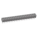 Samtec CES Series Straight Through Hole PCB Socket, 40-Contact, 2 Row, 2.54 mm Pitch, Through Hole Termination CES-120-01-T-D
