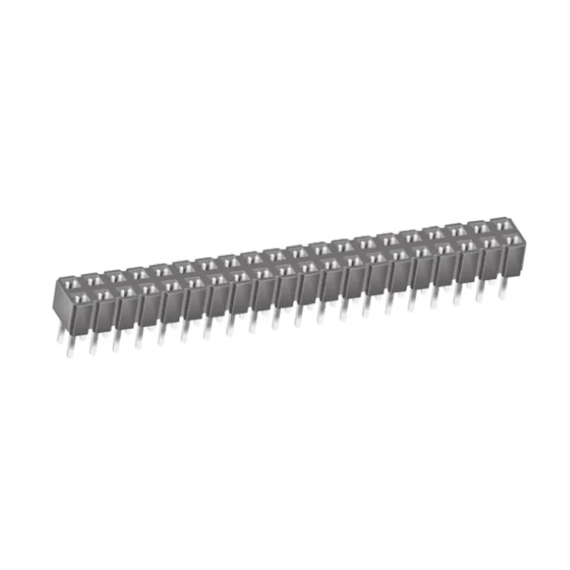 Samtec CES Series Straight Through Hole PCB Socket, 40-Contact, 2 Row, 2.54 mm Pitch, Through Hole Termination CES-120-01-T-D