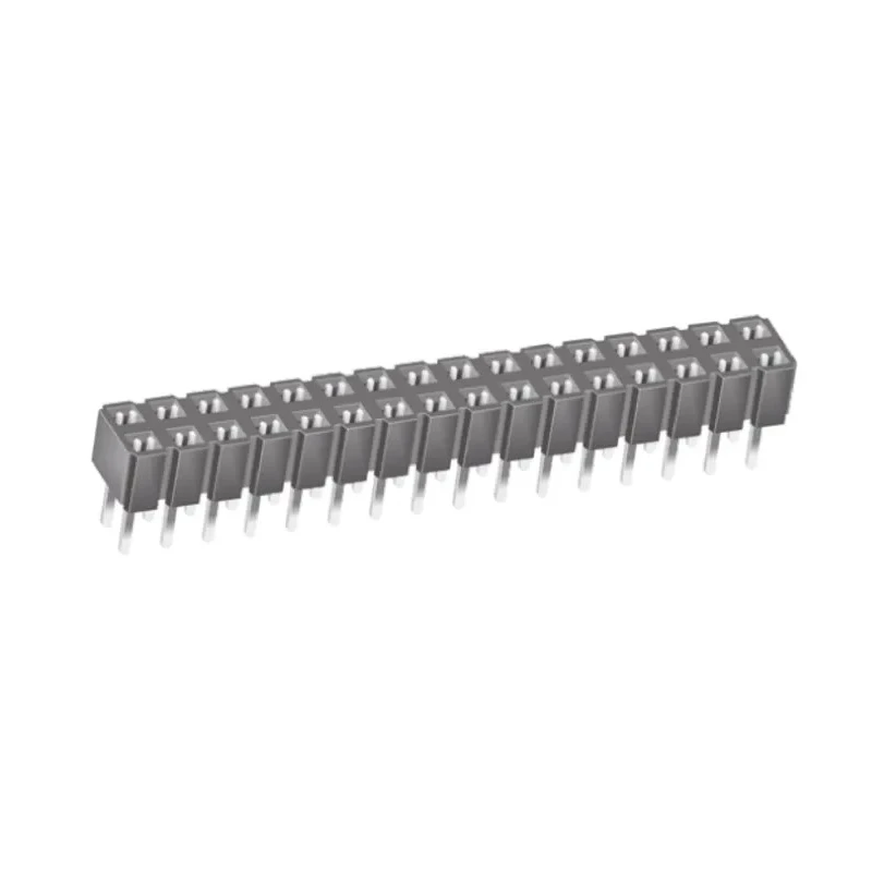 Samtec CES Series Straight Through Hole PCB Socket 32-Contact 2 Row 2.54 mm Pitch Through Hole CES-116-01-T-D