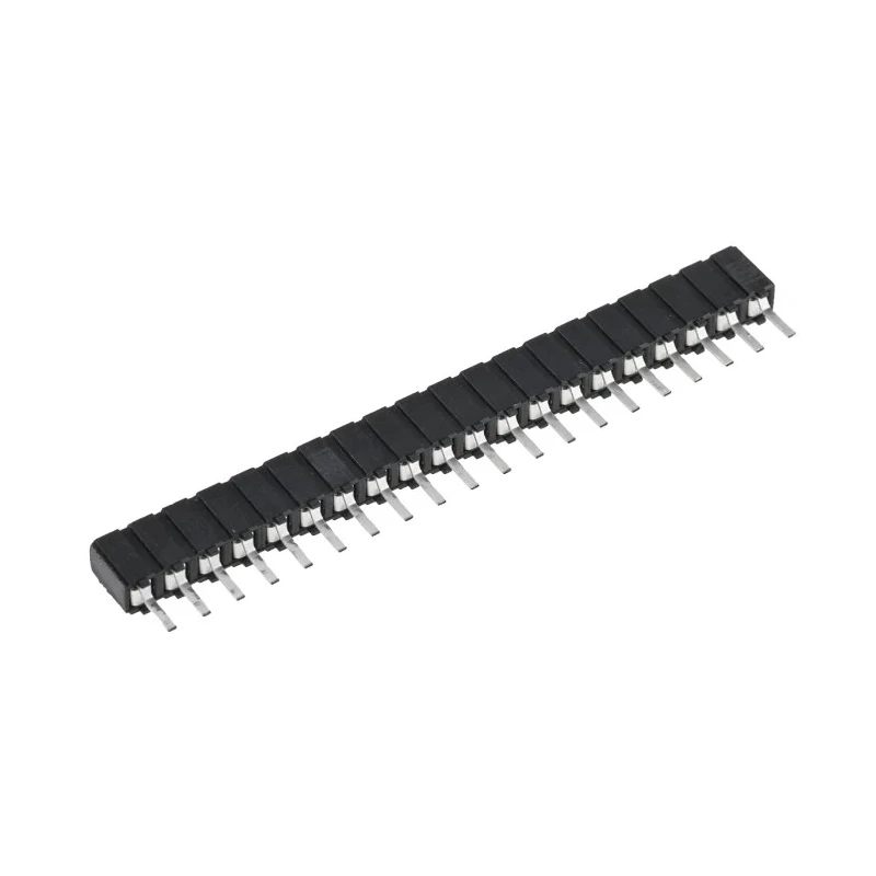 Samtec CES Series Straight Through Hole PCB Socket, 20-Contact, 1 Row, 2.54 mm Pitch, 12A, 333V CES-120-01-T-S