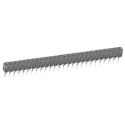 Samtec CES Series Straight Through Hole 26-Contact 1 Row 2.54 mm Pitch PCB Socket CES-126-01-T-S