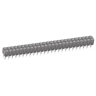 Samtec CES Series Straight Through Hole PCB Socket 50-Contact 2 Row 2.54 mm Pitch 333V 12A CES-125-01-T-D