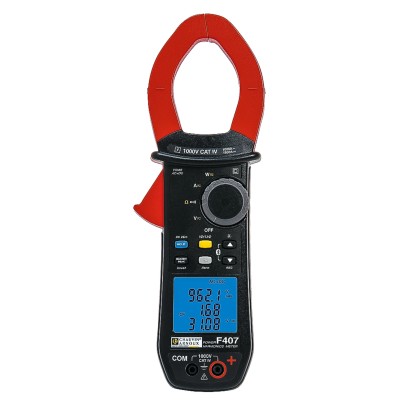 Chauvin Arnoux Power and Harmonics Clamp Meter, 1500 A DC, 1400 V DC, CAT IV, CAT III F407 P01120947