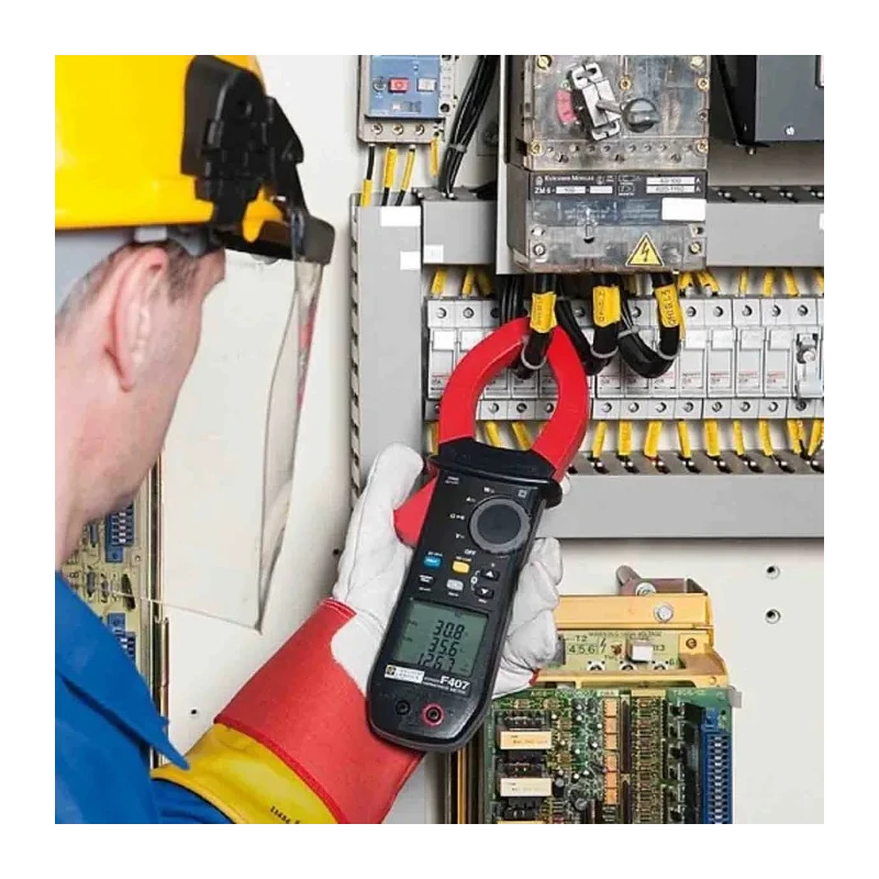 Chauvin Arnoux Power and Harmonics Clamp Meter, 1500 A DC, 1400 V DC, CAT IV, CAT III F407 P01120947