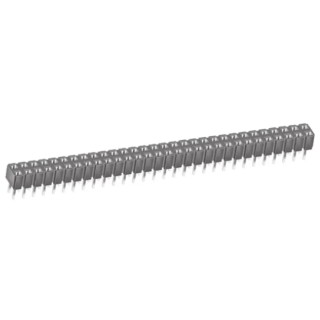 Samtec CES Series Straight Through Hole PCB Socket 60-Contact 2 Row 2.54mm Pitch Through Hole CES-130-01-T-D