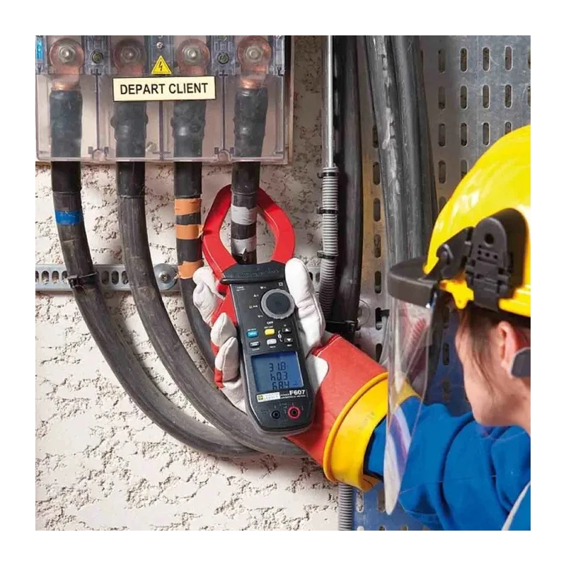 Chauvin Arnoux Power and Harmonics Clamp Meter 3000 A dc 2000 A ac 1400 V dc CAT III, CAT IV F607 P01120967