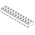 Samtec CLT Series Straight Surface PCB Socket, 10-Contact, 2 Row, 2 mm Pitch Solder CLT-105-02-L-D