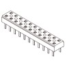 Samtec CLT Series Straight Through Hole PCB Socket 10-Contact 2 Row 2 mm Pitch Solder CLT-105-01-L-D