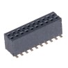 Samtec FLE Series Straight Surface Mount PCB Socket 20-Contact 2 Row 1.27 mm Pitch FLE-110-01-G-DV