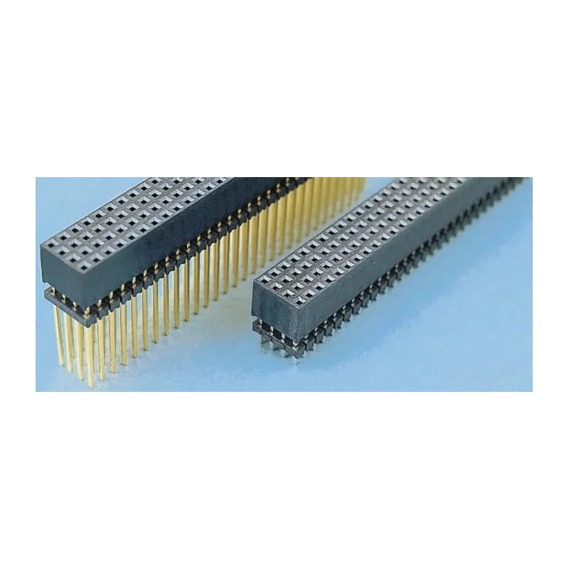 Samtec ESQT Series Straight Through Hole Board-to-Board PCB Socket 120-Contact 4 Row 2 mm Pitch Solder ESQT-130-03-M-Q-368