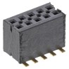 Samtec FLE Series Straight Surface PCB Socket 10-Contact 2 Row 1.27 mm Pitch Surface Mount FLE-105-01-G-DV
