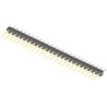 Samtec TSM Series Right Angle Surface Pin Header 25 Contacts 2.54 mm Pitch 1 Row Unshrouded TSM-125-02-L-SH