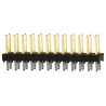 Samtec TSW Series Straight Through Hole Pin Header 24 Contacts 2.54 mm Pitch 2 Row Unshrouded TSW-112-07-L-D
