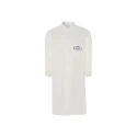 Kimberly Clark White Unisex Disposable Visitor Coat Size L Polypropylene Material Chemical Splash Protection 96720