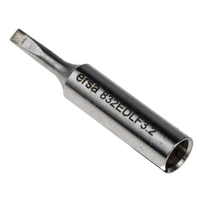 Ersa 3.2 mm Chisel 46 mm Soldering Iron Tip for Power Tool 0832EDLF/SB