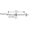 Ersa 0.2 mm Conical 75 mm Soldering Iron Tip for use with Micro Tool 0212SDLF/SB