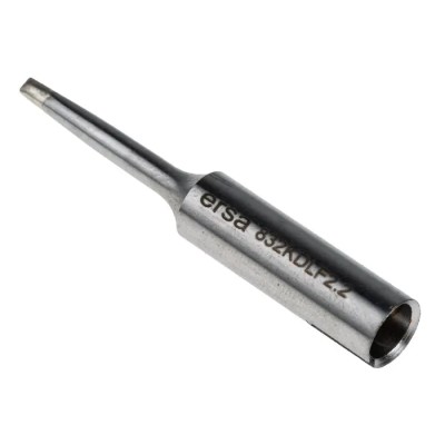 Ersa 1 x 2.2 mm Chisel 55 mm Soldering Iron Tip for Power Tool 0832KDLF/SB