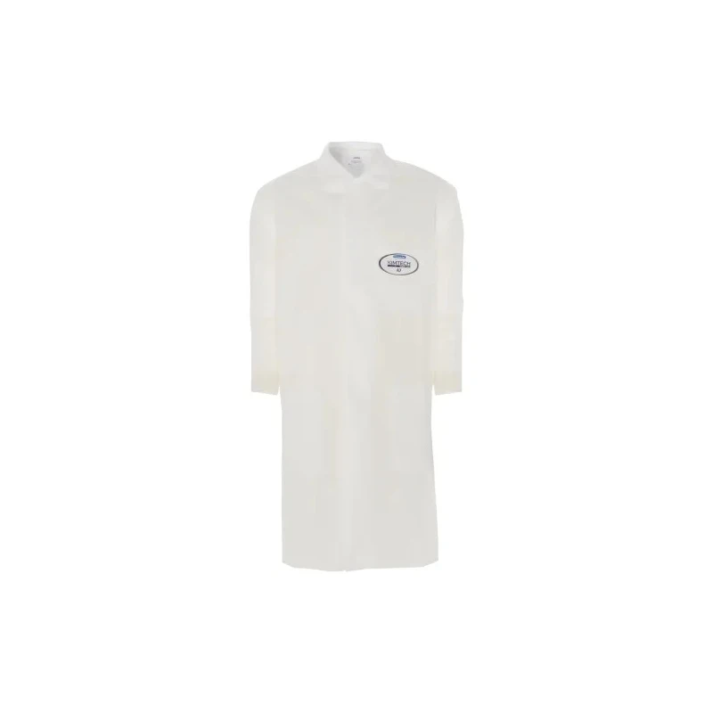 Kimberly Clark White Unisex Visitor Coat XL Disposable Laboratory Protective Garment 96730