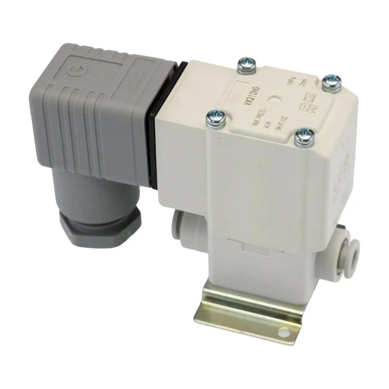 SMC Solenoid Valve 2 Port Normally Closed Resin Body 24V DC 10 Bar VX210HG