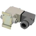 SMC Solenoid Valve 2 Port Normally Closed Resin Body 24V DC 10 Bar VX210HG